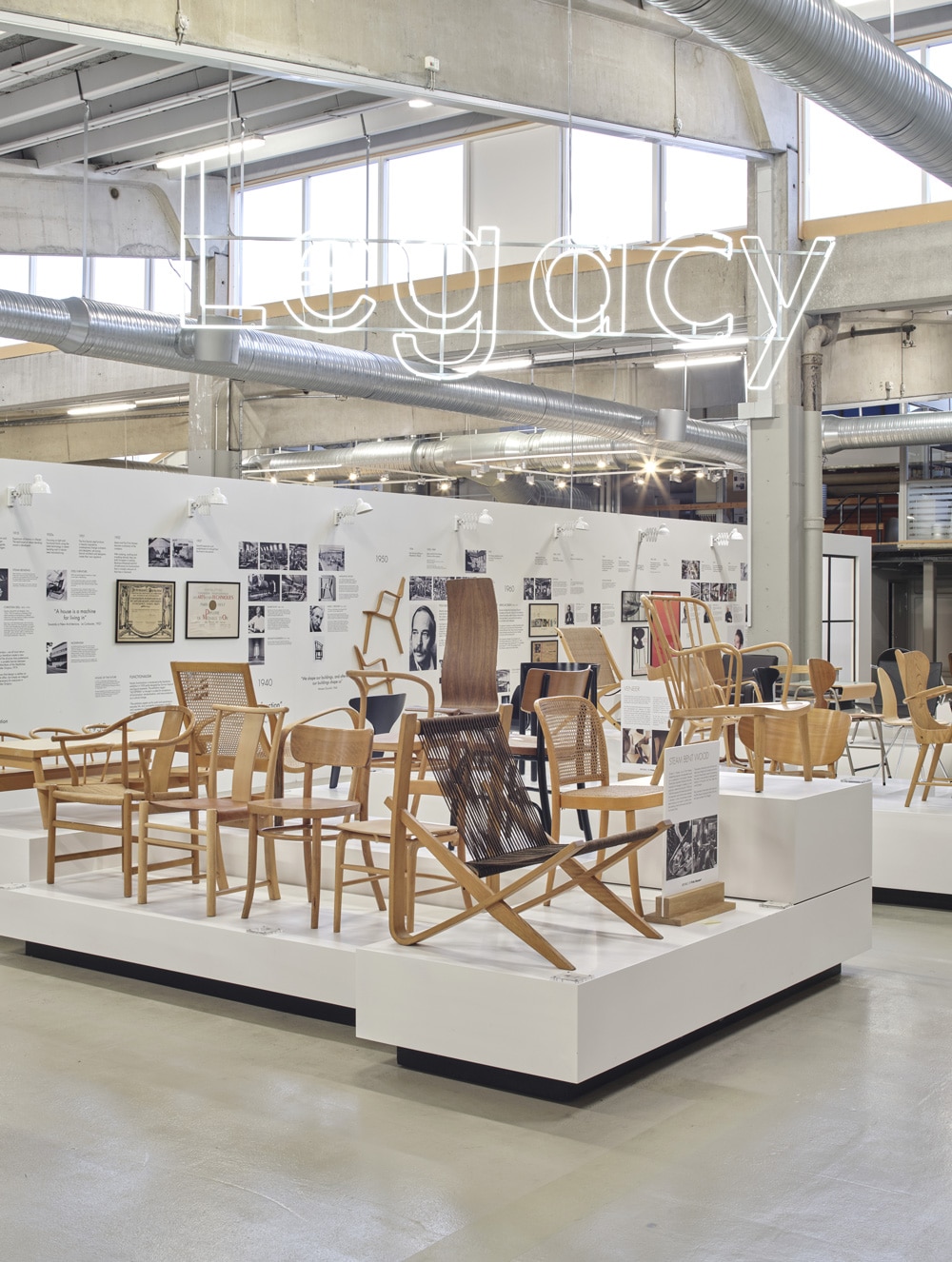 Fritz Hansen Headquarters Chairs and history